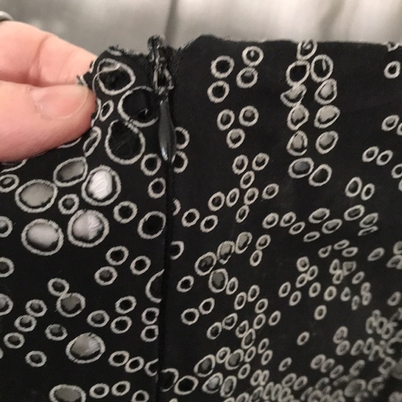 🖤AGB DRESS BLACK & WHITE COOL BUBBLES PATTERN SIZE 14 GREAT CONDITION! - Picture 9 of 11